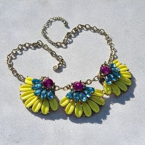 Yellow Floral Choker